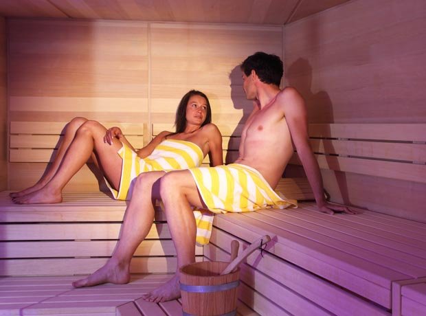 Finnische Sauna